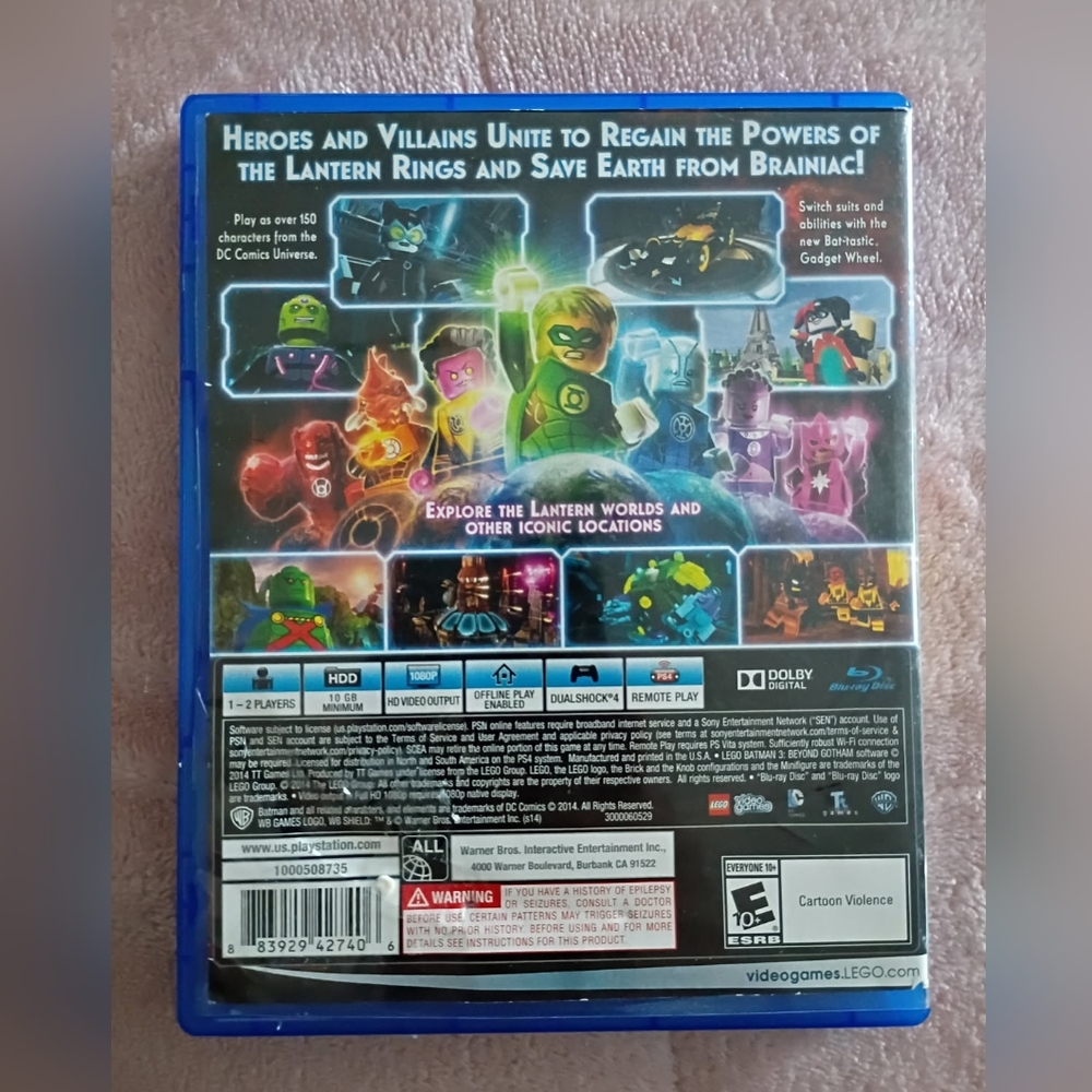 LEGO Batman 3: Beyond Gotham PS4 Game Pre-Owned - Picture 2 of 3
